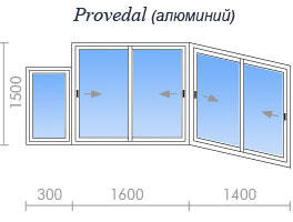 Остекление балкона WDS