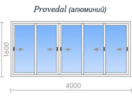 Остекление балкона WDS